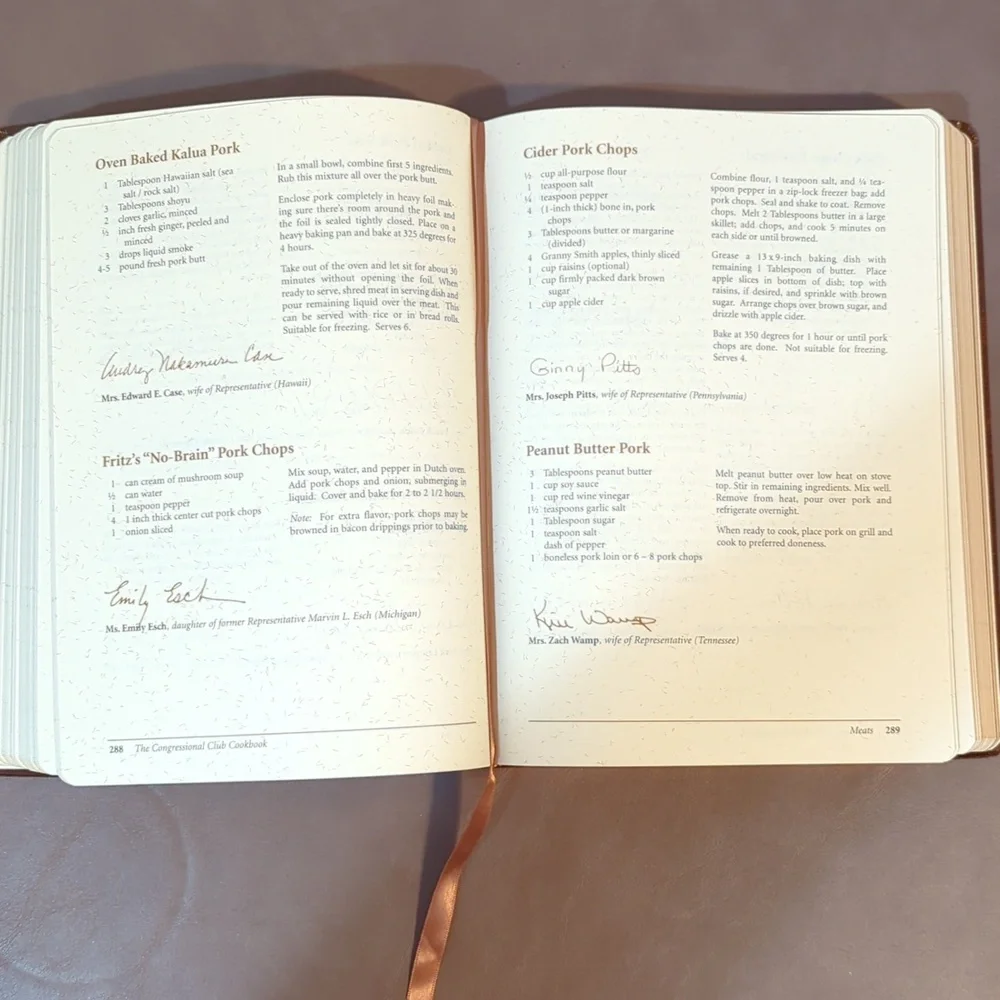 The Congressional Club Cookbook 14th Edition 2005